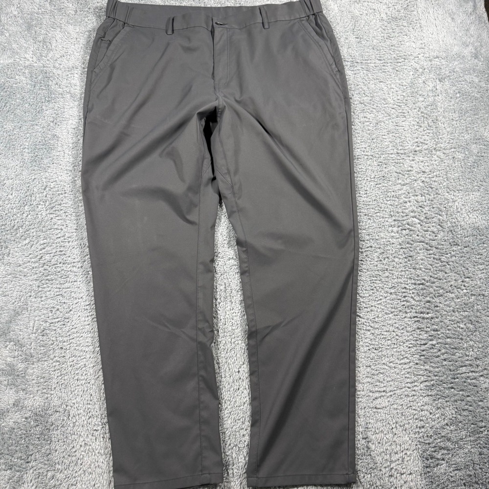 Jack Archer Jetsetter Pants Charcoal Tech Performance Chino Stretch Waist 38x30
